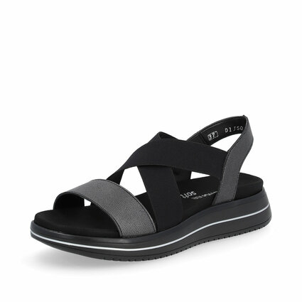 Dámske sandále Remonte D1J50-02 čierne