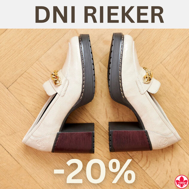 Dni Rieker: Ušetrite -20% na topánkach na jesennú a zimnú sezónu