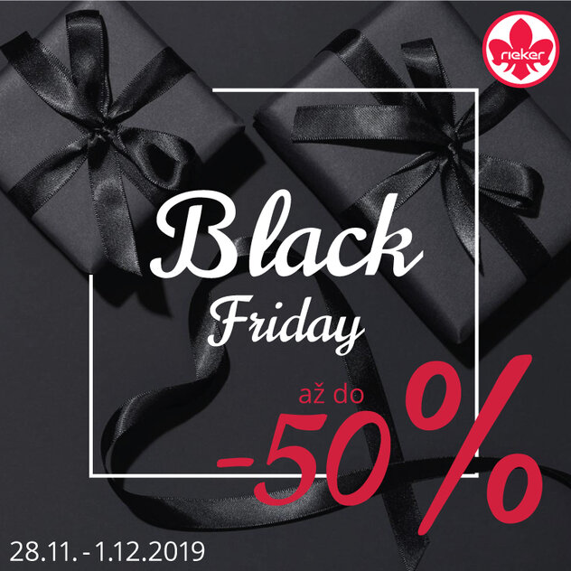 Black Friday až -50% na vybrané modely