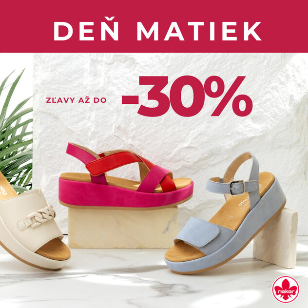 Špeciálne zľavy až do -30% ku Dňu matiek